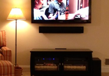 Flat Screen TV Mount with Sound Bar